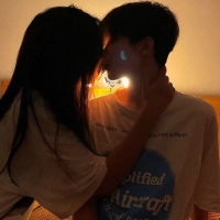 情头2021新款一左一右真人 云雾消散之际我爱你人尽皆知